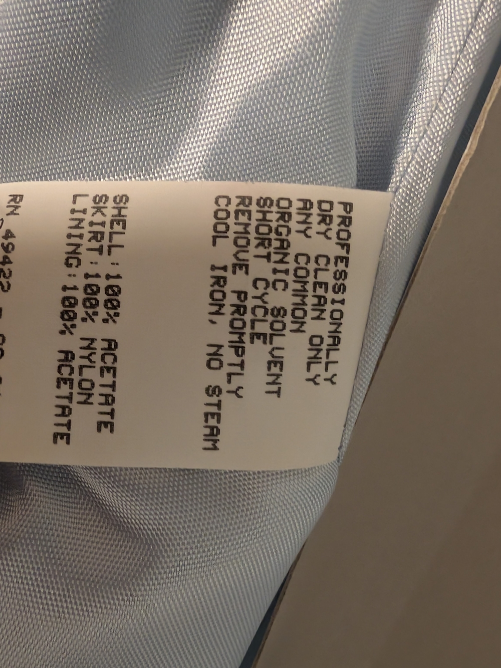 Jessica McClintock Light Blue Satin & Tulle Cinderella gown - Picture 5 of 11
